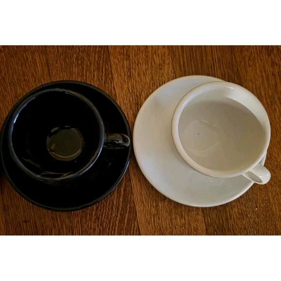 Fiesta Cups & Sanucers - Set Of 4 Excellent Condition. Post 1986 Colors - Picture 2 of 6